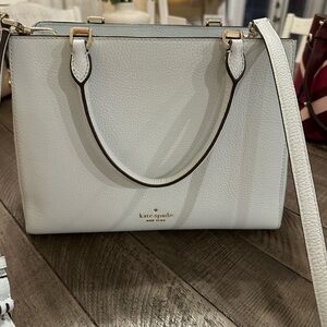 Kate Spade Cream Satchel Bag
